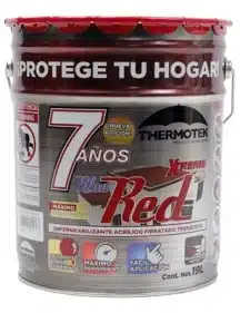 IMPERMEABILIZANTE ACRÍLICO FIBRATADO DE 19 L