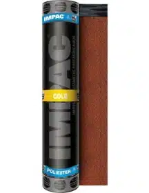 MEMBRANA PREFABRICADA IMPAC APP GOLD ESC. POLIESTER GRAVILLA TERRACOTA 4.0 MM