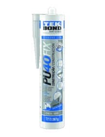 SELLADOR POLIURETANO PU40FIX TEKBOND CARTUCHO GRIS 280 ML